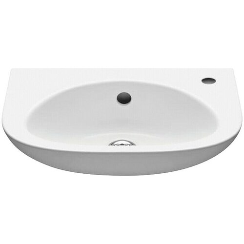  Umivaonik Polo (&amp;Scaron; x D: 40 x 25 cm, S preljevom, Bijela) Slike