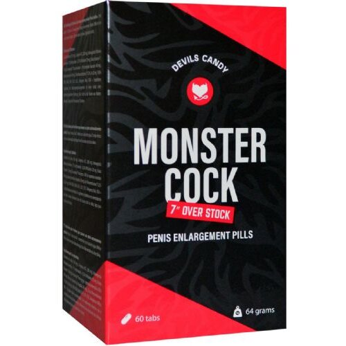 Morningstar Erekcijske tablete Devils Candy Monster Cock, 60 kom Slike