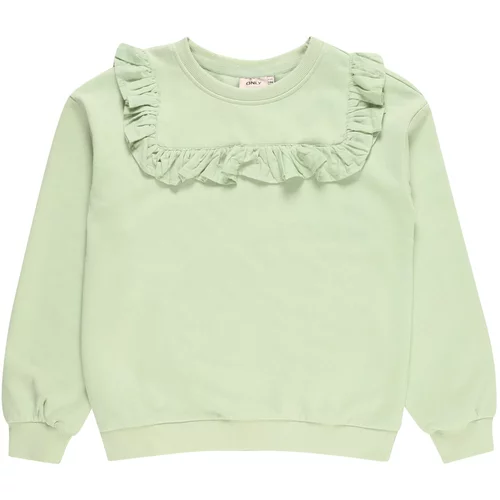 Kids Only Sweater majica 'OFELIA' pastelno zelena