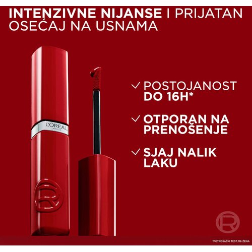 L&amp;acute;Or&amp;eacute;al Paris Infaillible Laque Resistance dolgoobstojna tekoča &amp;scaron;minka ki dodaja hidracijo in sijaj odtenek 220 Paris Sunset 4.3 ml Slike