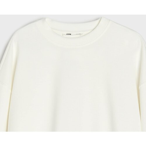 Sinsay Glatka bluza s dugim rukavima soft touch Slike