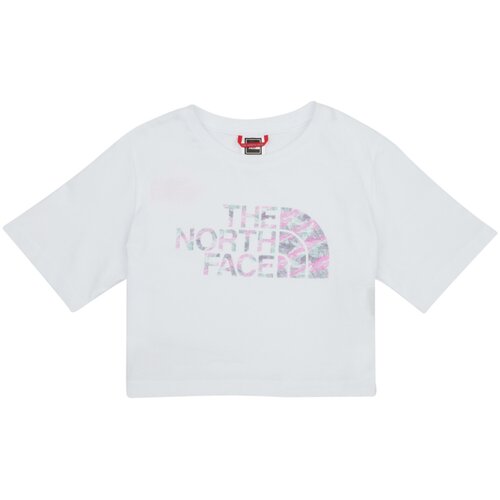 The North Face Girls S/S Crop Easy Tee Bijela Cijene