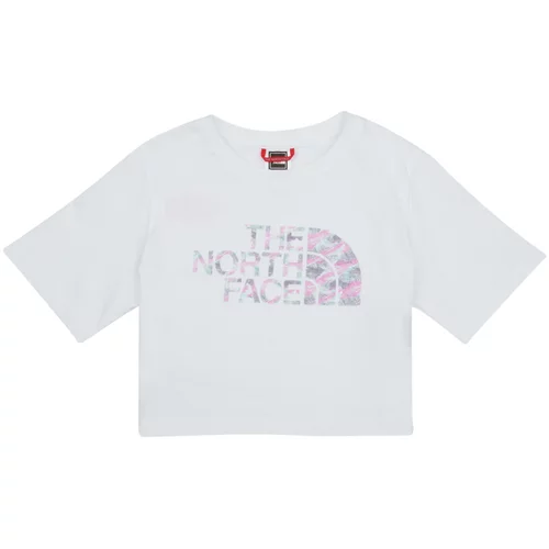 The North Face Girls S/S Crop Easy Tee Bijela