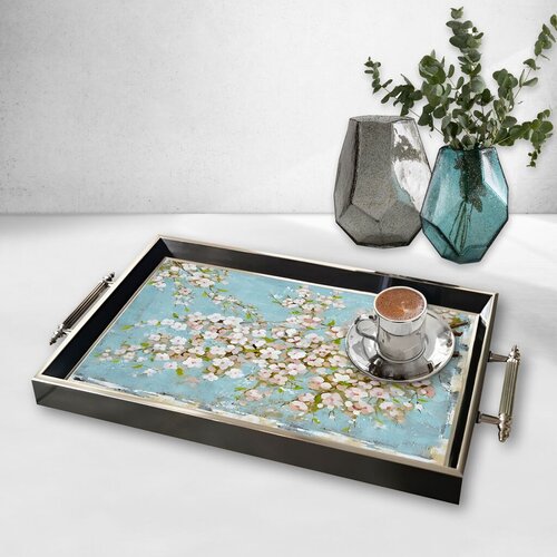 Aberto Design poslužavnik TPG9922 50 x 29 x 3,5 cm, šareni Cene