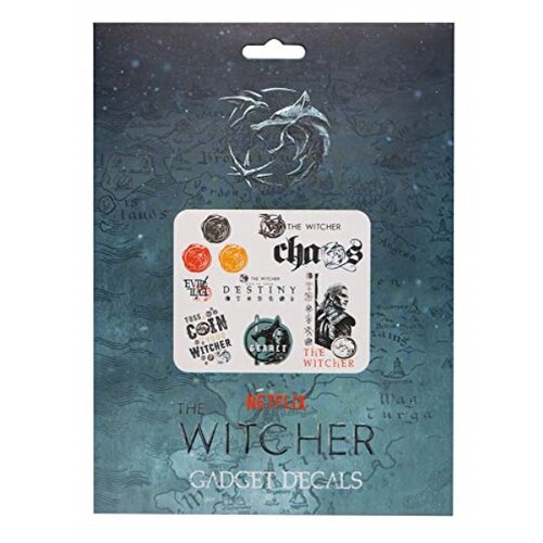 Grupo Erik Editores S. L. Erik Uradnik nalepke Witcher Stickers GADGET - 17 vodoodpornih in nalepk za večkratno uporabo, multicolour, 7 x 5 x 0,2 cm, gdge018, (20862293) Cene