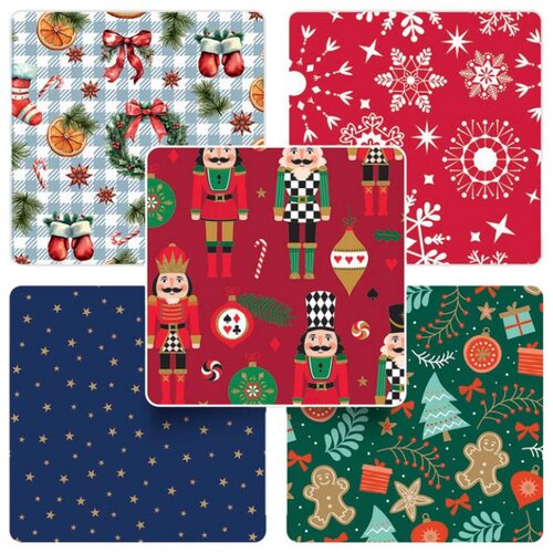  PAPIR UKRASNI ROLA 70X200 CM CHRISTMAS MIX NOVOGODI&amp;Scaron;NJI INTERDRUK Slike
