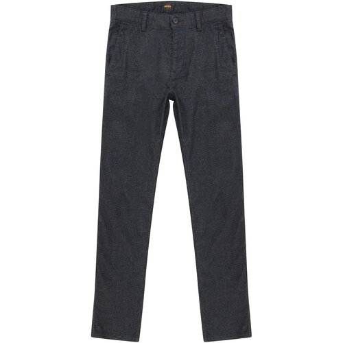 BOSS Orange Chino hlače temno modra Slike