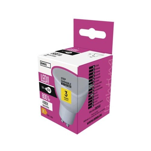  LED žarnica Classic MR16 / GU10 / 7 W (60 W) / 800 lm / nevtralno bela Cene