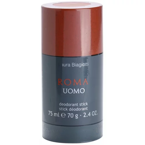 Laura Biagiotti Roma Uomo deodorant v stiku brez aluminija 75 ml za moške