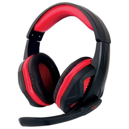 Esperanza Slu&scaron;alice sa mikrofonom ARROW, gaming, 3,5mm, 4-pin, black red, PS4/PS5 kompatibilne, EGH360 Cijene