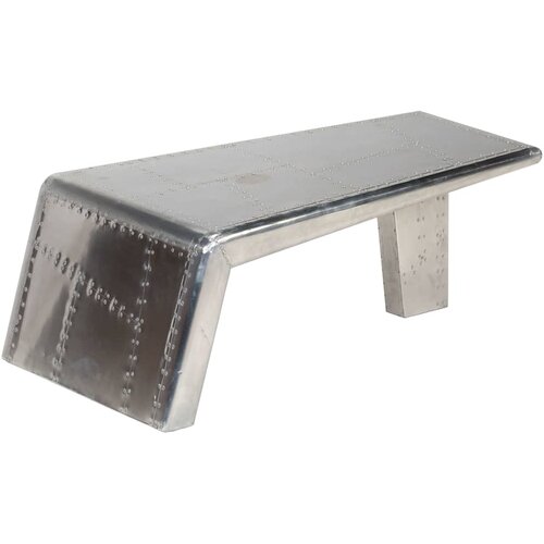  Stolić za kavu aluminijski vintage u avijatičarskom stilu Slike