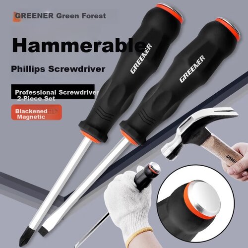  Greener Set udarnih odvijača, 6.3x150mm Cene