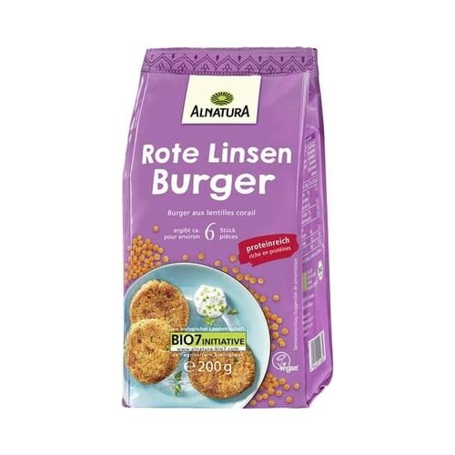 Alnatura Bio burger od crvene leće - 200 g Cene