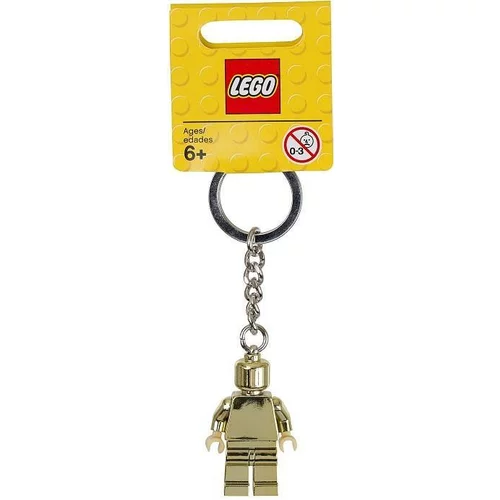Lego Dodatki 850807 Obesek za ključe - Zlata Minifigura