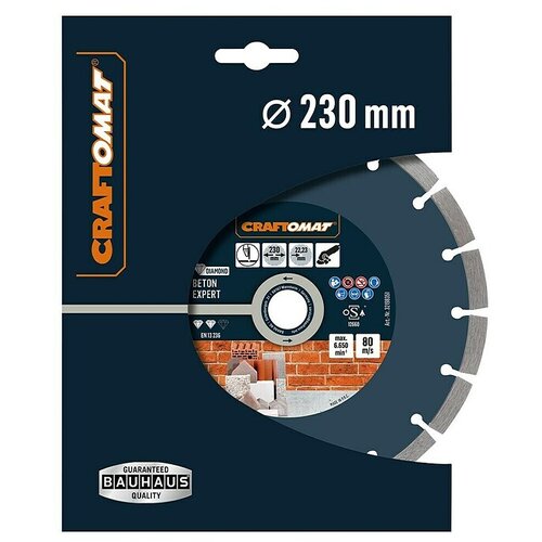 CRAFTOMAT Diamantna rezalna plo&scaron;ča Beton Expert (Premer diska: 230 mm, 1 kos) Cene