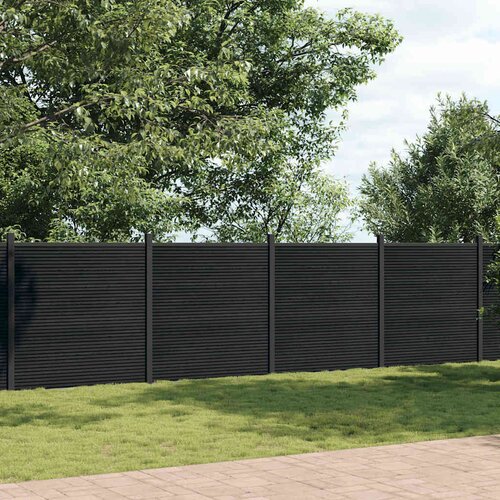 PANEL za ogradu sivi 699 x 186 cm WPC Cijene