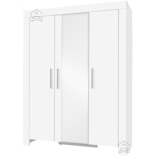 ADRK Furniture Garderobna omara Cesiro 3D Slike