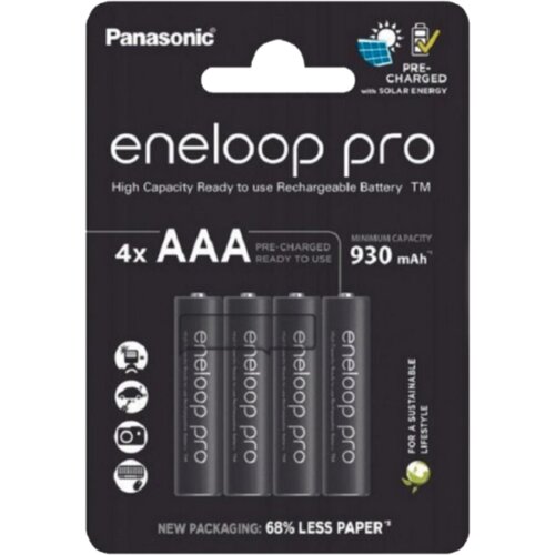 Panasonic punjive baterije eneloop Pro AAA/4B 4 kom. (BK-4HCDE/4CP) Cijene