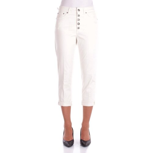 Dondup Jeans 3/4 &amp;amp; 7/8 DP268B GSE043PTD Bela Slike