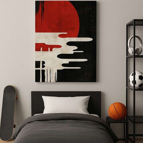 WALLXPERT Dekorativna slika na platnu, 50x70cm, Šareno Cene