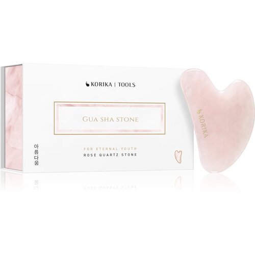 KORIKA Tools Gua Sha Rose Quartz Stone pripomoček za masažo za obraz Gua Sha Quartz Pink Cene