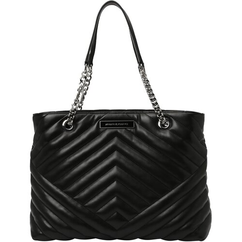 Armani Exchange Shopper torba crna / srebro Cijene