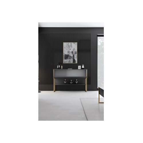 Hanah home komoda luxe gold anthracite Slike