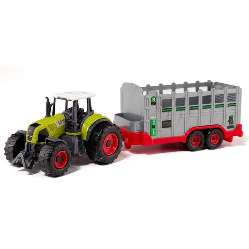 MOLTO traktor s prikolicom - Green/Grey Slike