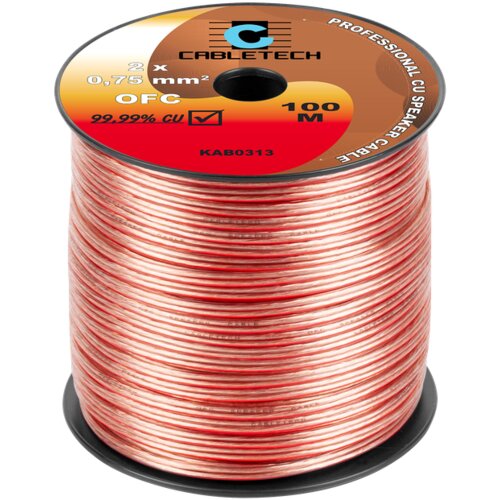 Cabletech OFC 0,75 mm zvučnički kabel Slike