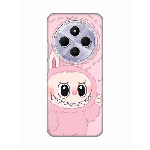 Xiaomi Maska za Redmi 14C/Redmi A4 La Bubu Silikonska Print Pink Slike