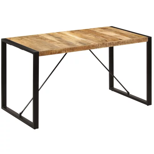  blagovaonski stol od masivnog drva manga 140 x 70 x 75 cm