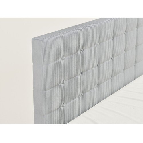 Maison de R&amp;ecirc;ve Sivi boxspring krevet s prostorom za odlaganje 180x200 cm Tasca &amp;ndash; Slike