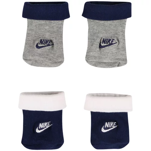 Nike Sportswear Čarape 'FUTURA' tamno plava / siva melange / bijela