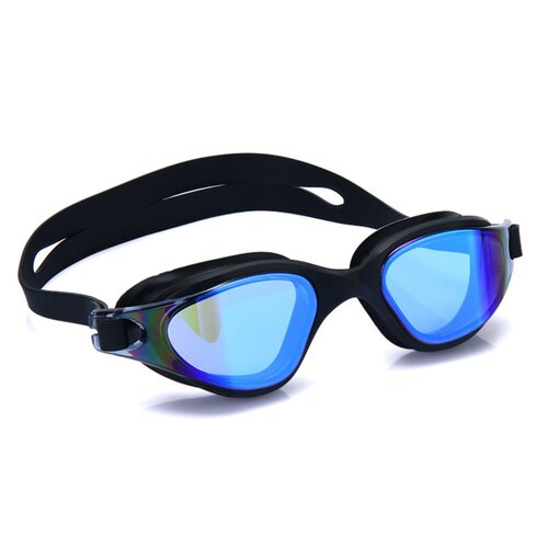 INF Enodelna silikonska plavalna očala z HD UV lečo in etuijem Black+Blue, (5000292899) Cene