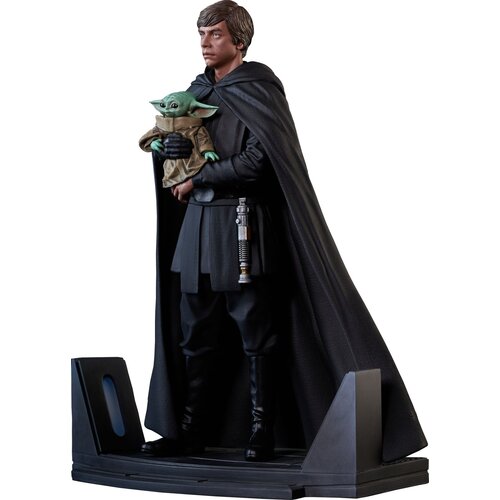 Grupo PREMIER ZBIRKA FIGUR STAR WARS THE MANDALORIAN LUKE SKYWALKER IN GROGU THE CHILD, (21551469) Cene