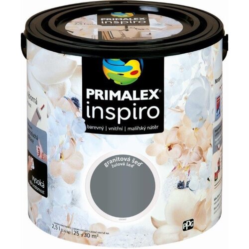  Notranja stenska barva Primalex Inspiro (barva: granotno siva; 2,5 l) Cene