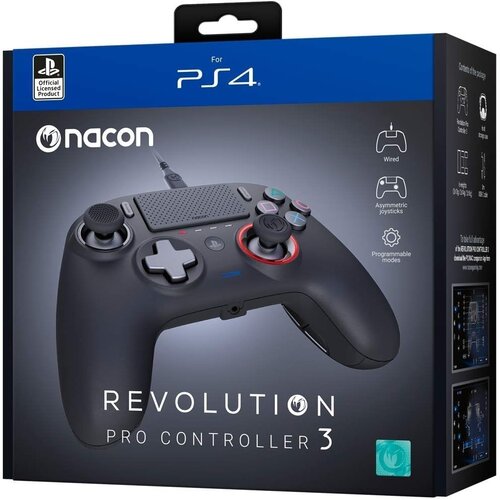  Obnovljen Nacon Revolution Pro 3 žični kontroler za PS4 + 2 leti garancije Cene