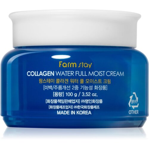 Farmstay Collagen vlažilna krema s kolagenom 100 g Slike
