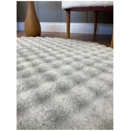 Oyo Concept Siva pralna okrogla preproga &amp;oslash; 120 cm Bubbly &amp;ndash; Slike