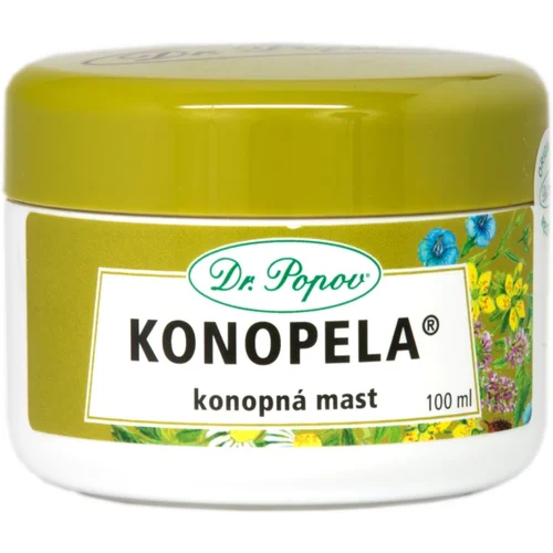 Dr. Popov Herbal ointments Konopela konopljina mast za suhu kožu 100 ml