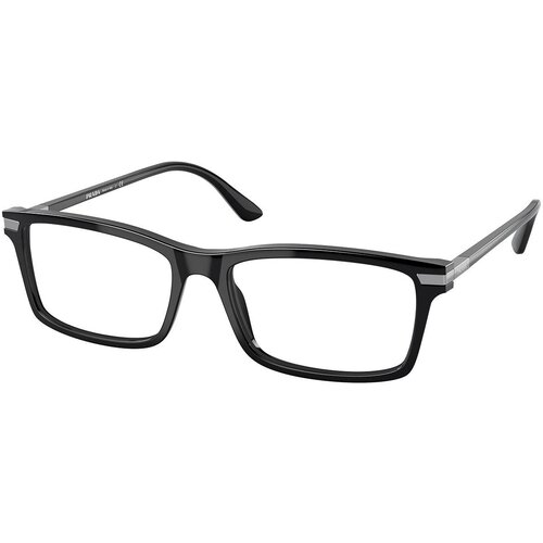 Prada PR03YV 1AB1O1 L (56) Črna/Kristalna Slike