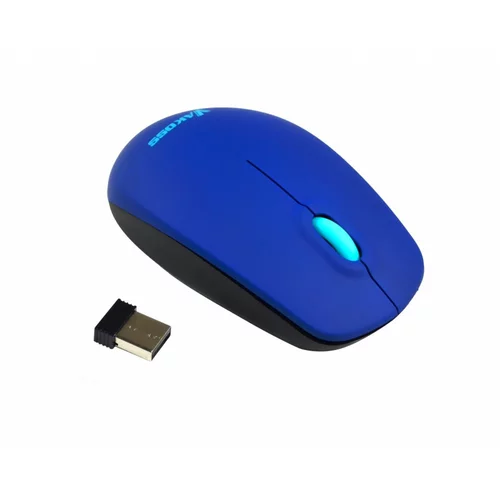 Vakoss USB brezžična miška 1000 DPI tiho delovanje modra