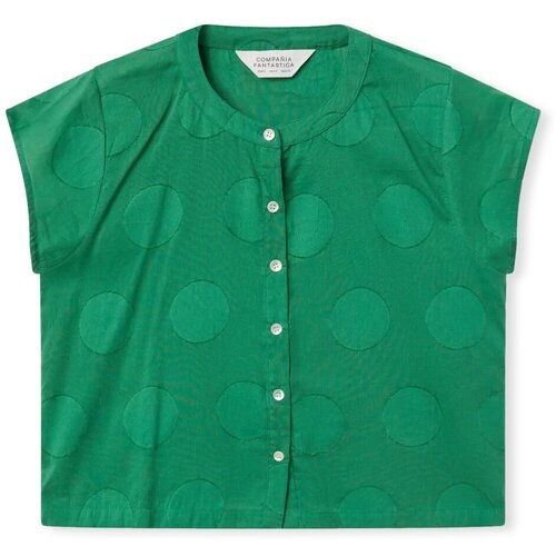 Compania Fantastica COMPA&amp;Ntilde;IA FANT&amp;Aacute;STICA Shirt 45013 - Green Zelena Slike
