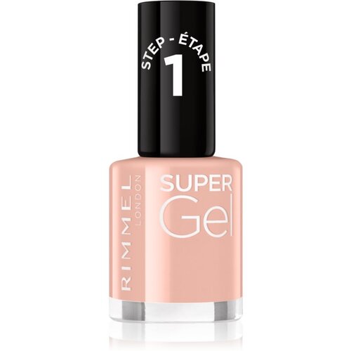 Rimmel London Super Gel gel lak za nohte brez uporabe UV/LED lučke odtenek 008 Girl Group Blush 12 ml Cene