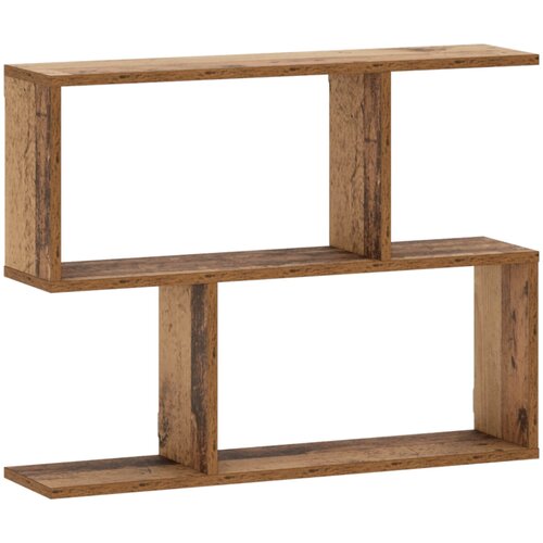  Zidna polica Drvo hrasta 72 x 17 x 55.5 cm prerađeno drvo Slike