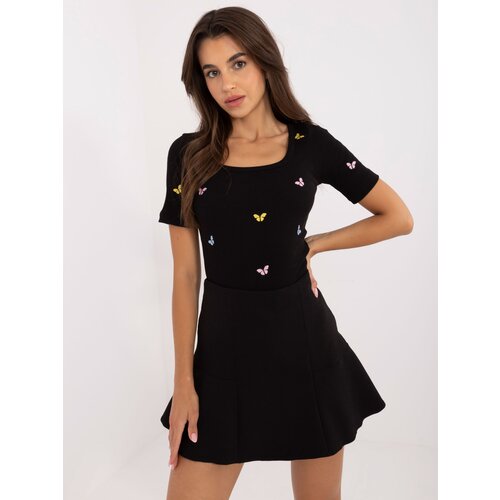 Factory Price Blouse-FN-BZ-4713.31P-black Slike