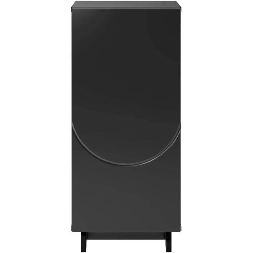  Komoda Crna 33 5 x 34 5 x 75 cm Konstruirano drvo - Crna Slike