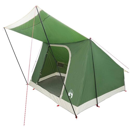  Kamping &amp;scaron;ator s krovom Zelena 223 x 163 x 130 cm taft Slike