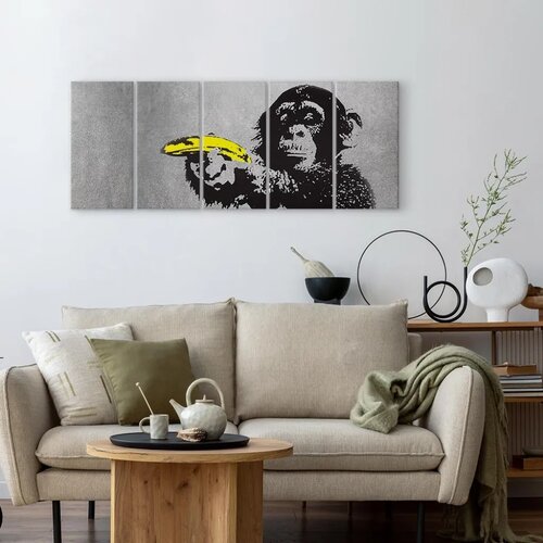  Slika - Monkey and Banana 225x90 Premium Print Slike