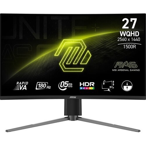 MSI MAG 27CQ6PF computer monitor 68.6 cm (27) 2560 x 1440 pixels Wide Quad HD LCD Black Slike